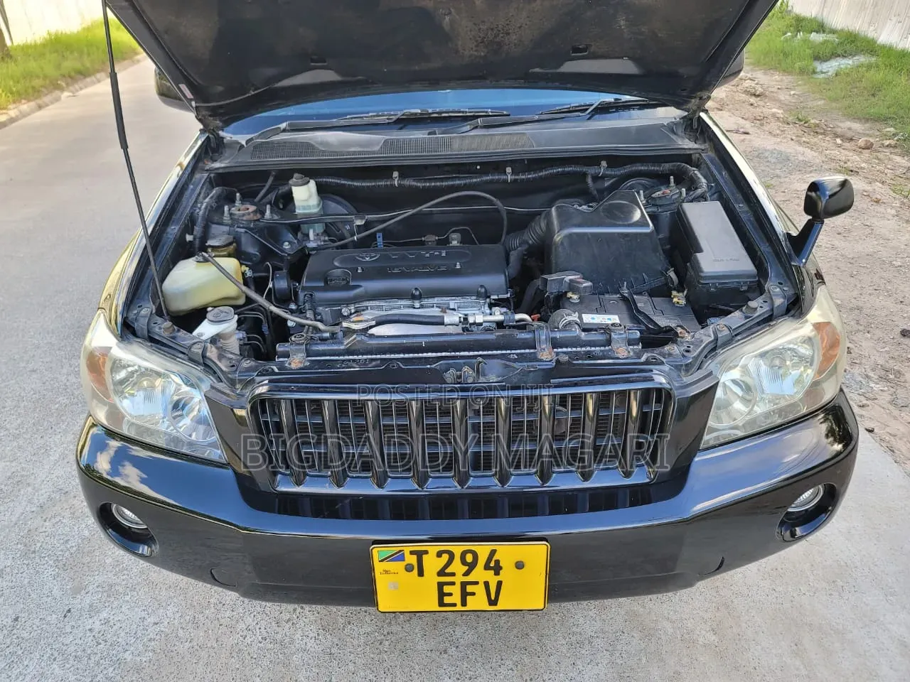 Toyota Kluger 2004 Black