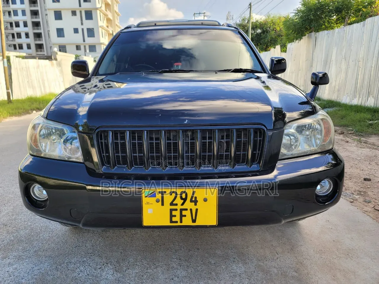 Toyota Kluger 2004 Black