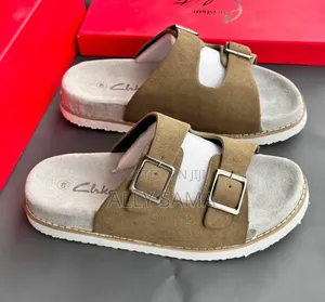 Men's Sandals Clark's Material Suede New Design