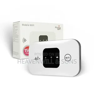 Universal 4g/5g Pocket Wifi Router 150mbps–10 Users | Battery 10 Hours