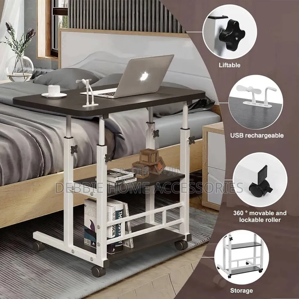 Multifunctional Adjustable Laptop Table Designed