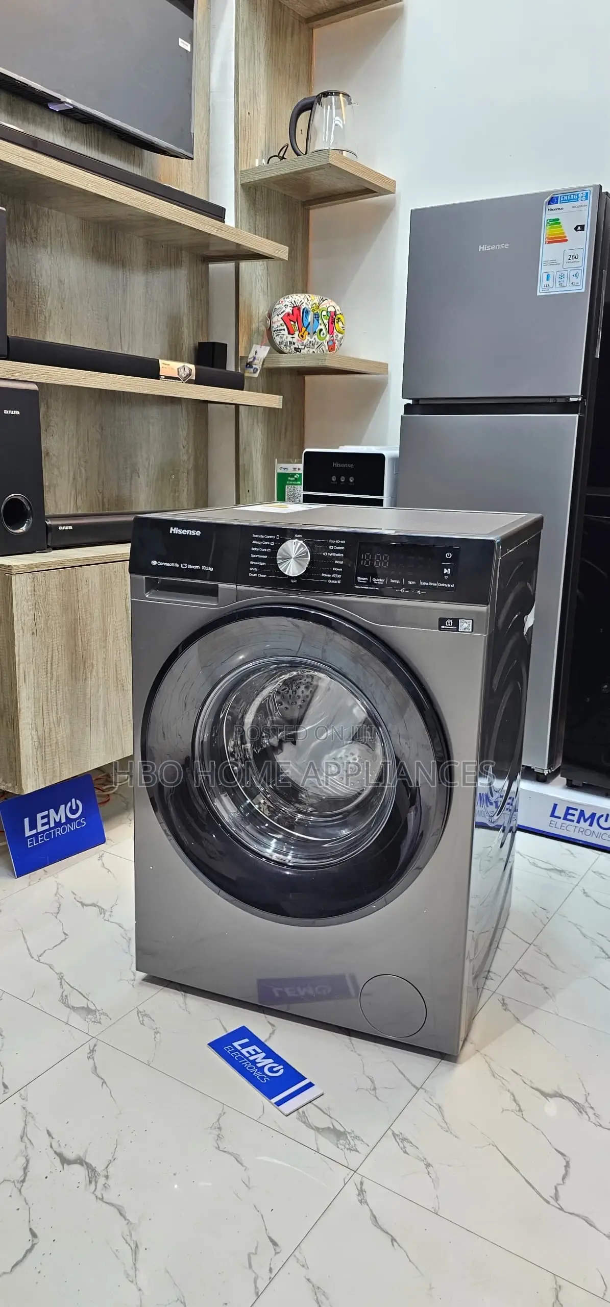 Hisense Front Load Automatic Wash Dry Machine