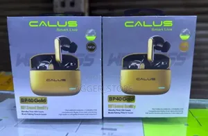 Calus Blue P40 Gold Version Metal Earbuds