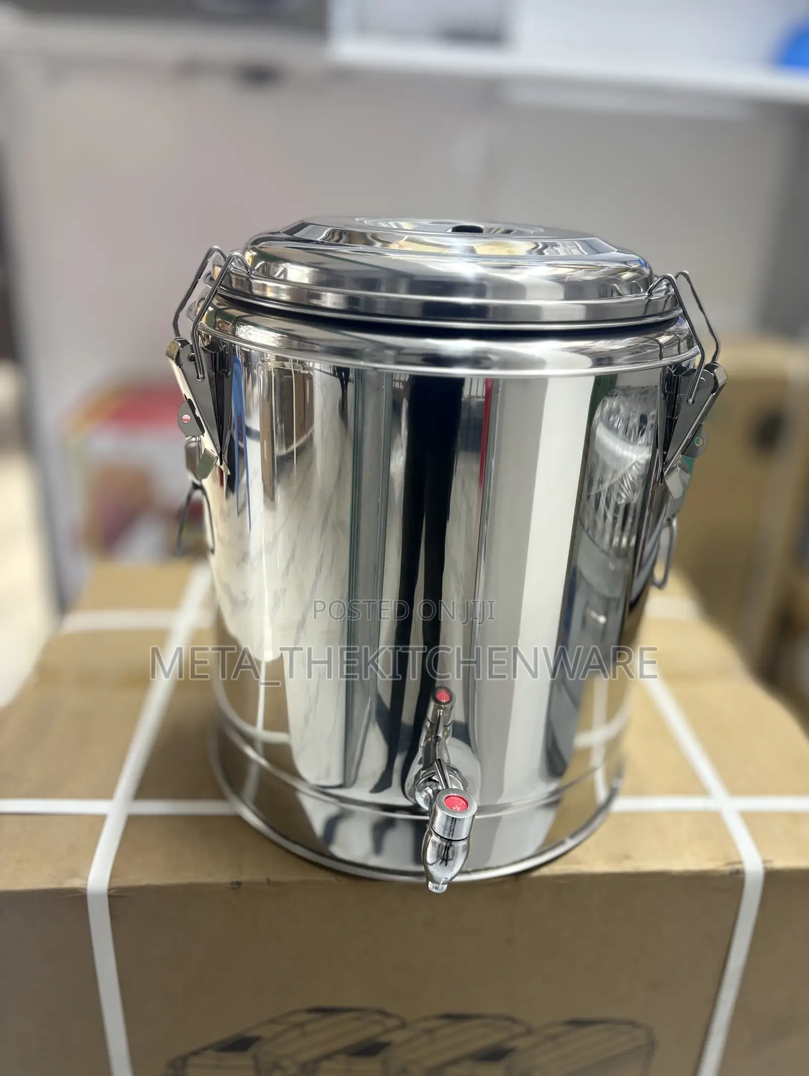 Stainless Steel Insulated Tea Can 30l
