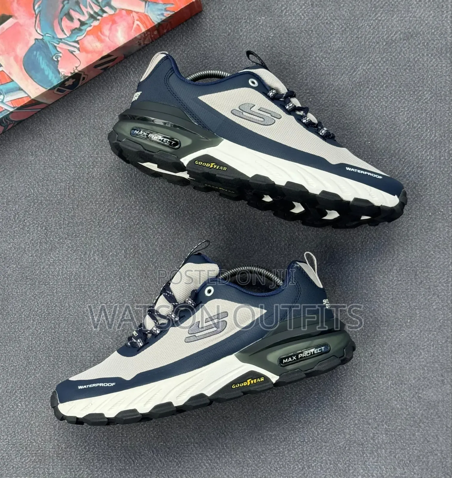 Men's Leather Shoes Sketchers Branded Many Nice Colours