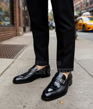 Men's Leather Shoes Anax Branded Materials Quality and Original