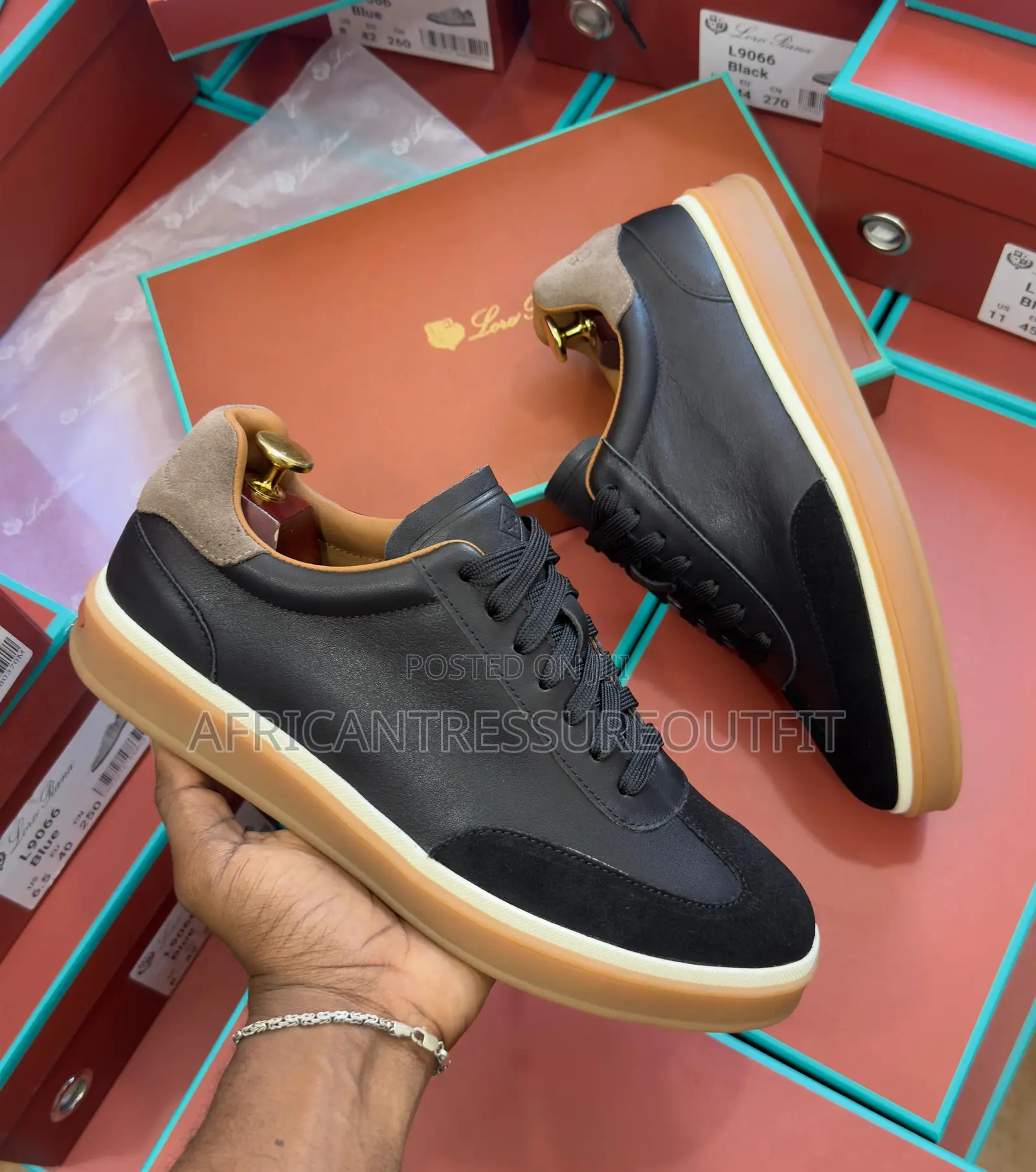 Loro Piana Tennis Walk Sneakers Collection Available