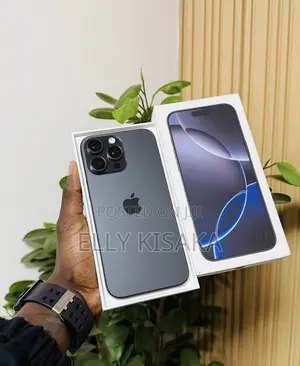 New Apple iPhone 16 Pro Max 256 GB Black