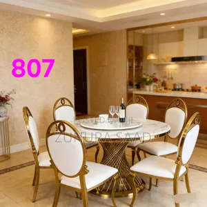 Luxury Round Marble Dining Table