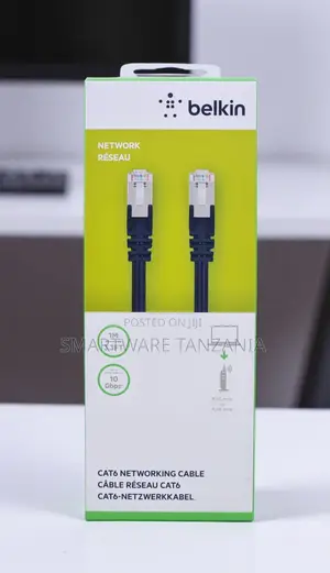 Belkin Cat6 Networking Cable 1m 10gbps Rj45 Ethernet Patch
