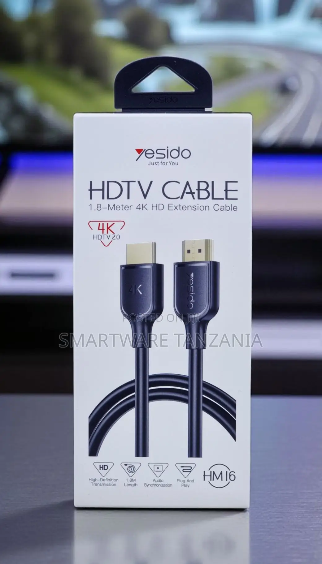 Yesido Hm16 Hdmi Cable 1.8m Hdtv 2.0 Audio Sync Hd