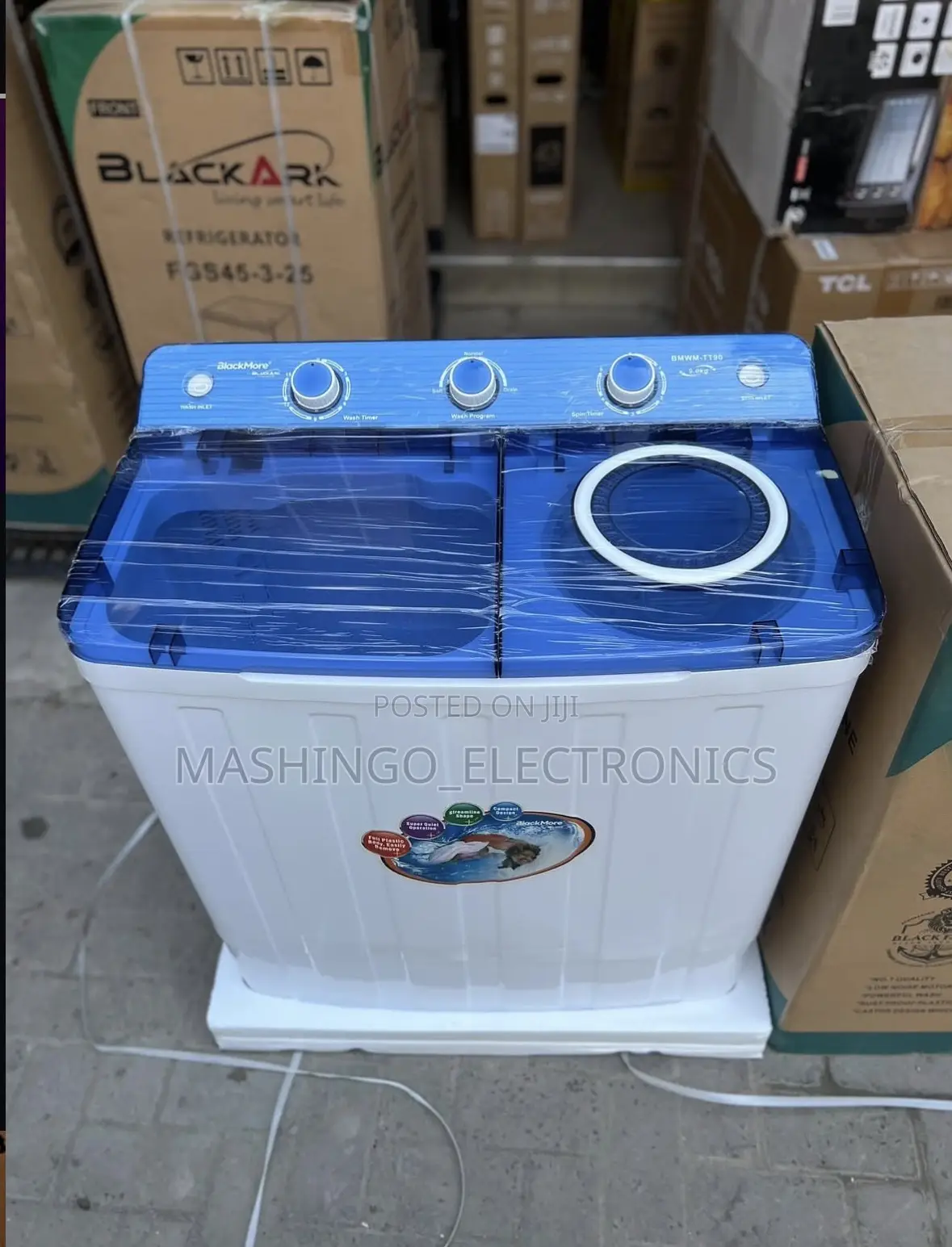 Blackark Top Load Twin Tub Washing Machines 9kg