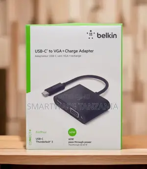 Belkin Usb-c To Vga Charge Adapter 60w Thunderbolt 3