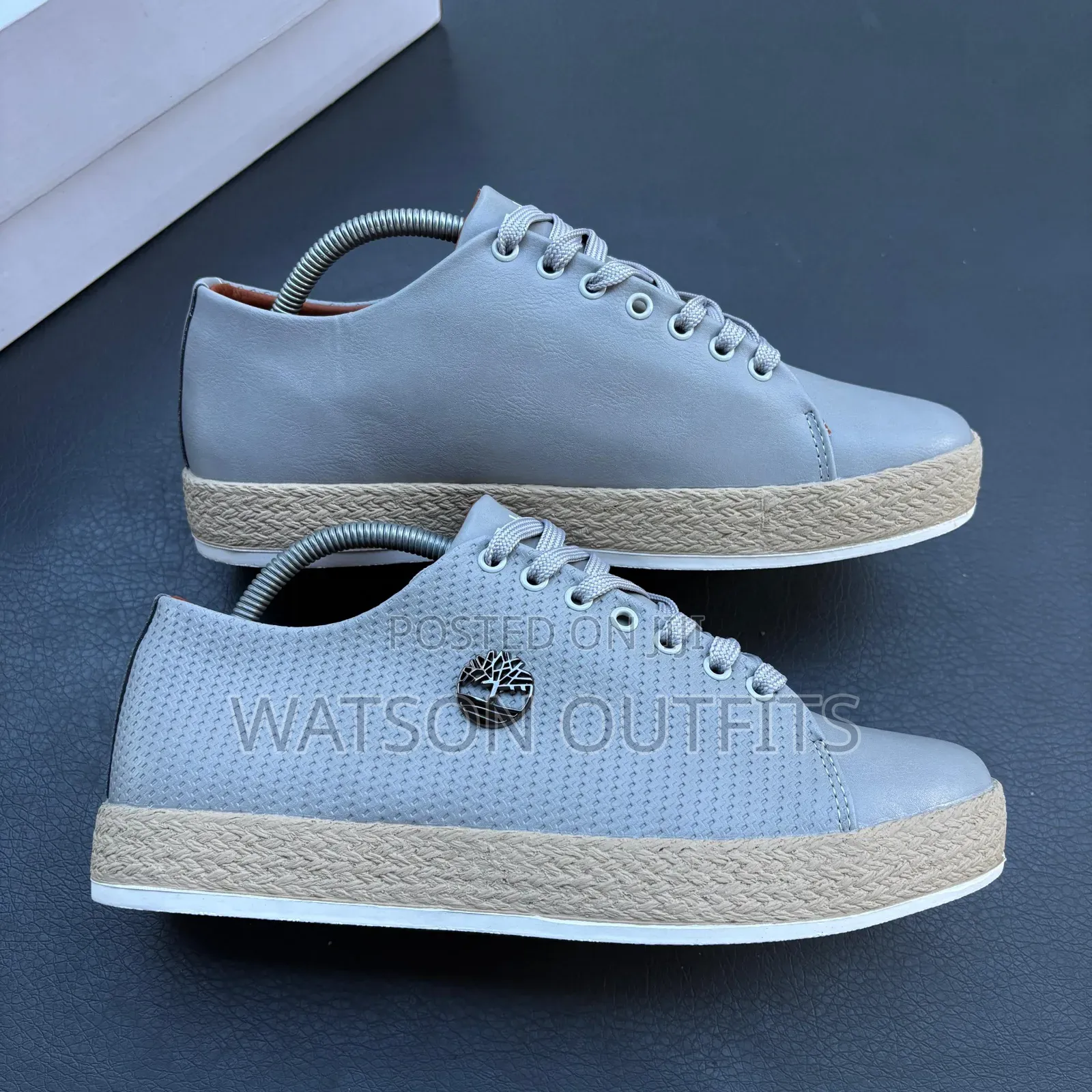 Men's Leather Shoes or Sneaker Footwears Timberland and Lacoste Brands