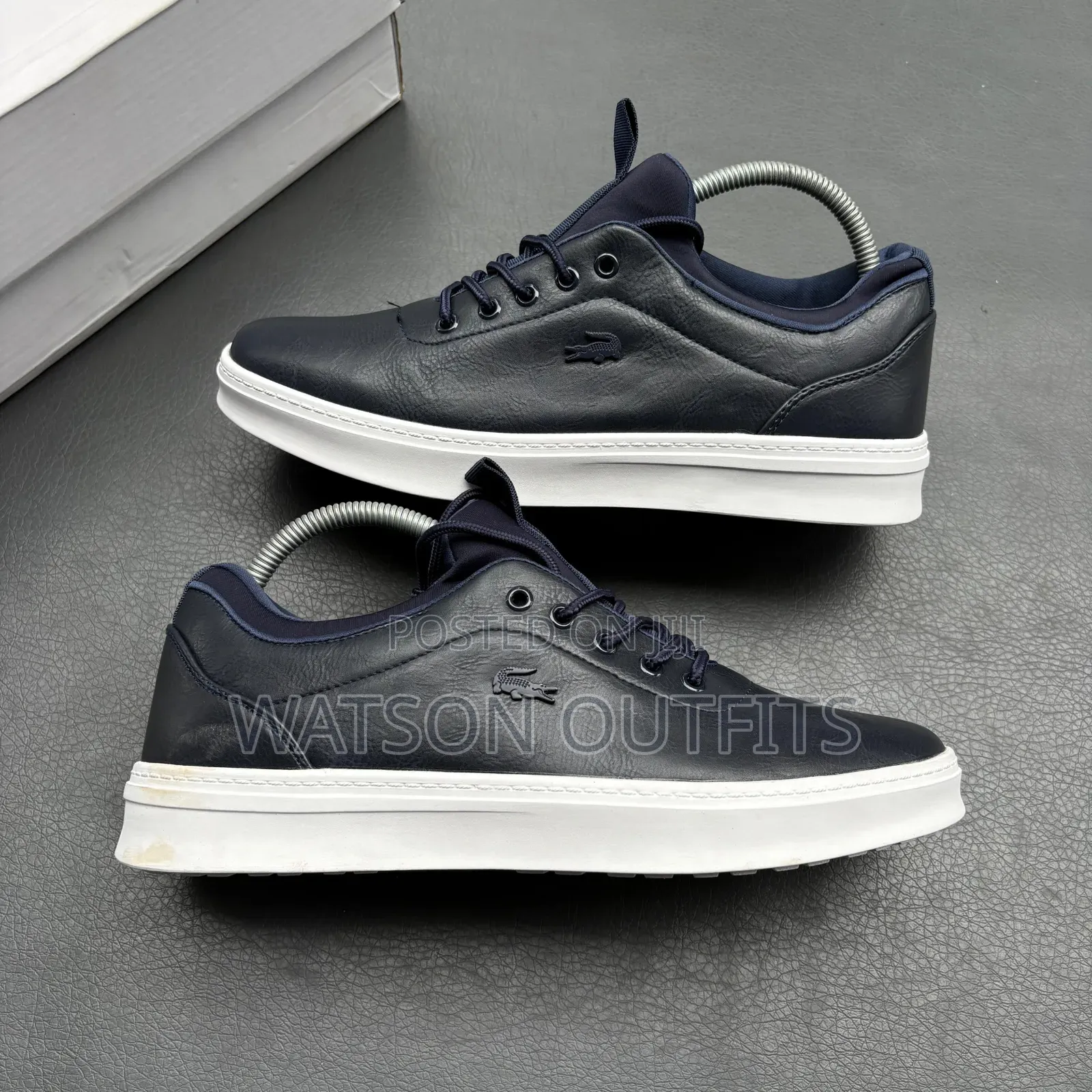 Men's Leather Shoes or Sneaker Footwears Timberland and Lacoste Brands