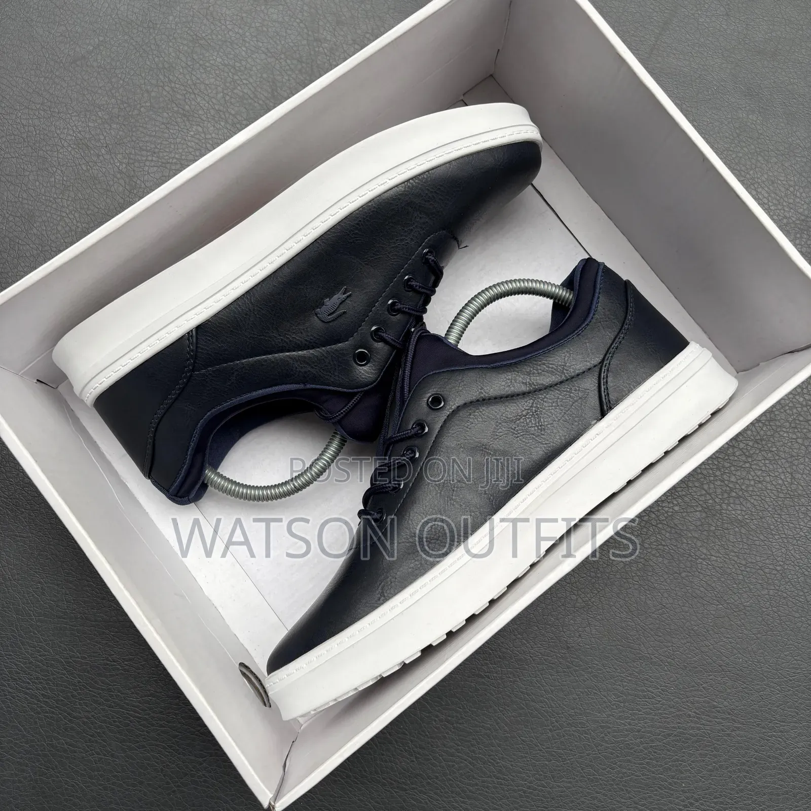 Men's Leather Shoes or Sneaker Footwears Timberland and Lacoste Brands