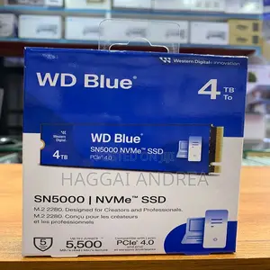 Wd Blue Sn5000 4tb Nvme SSD