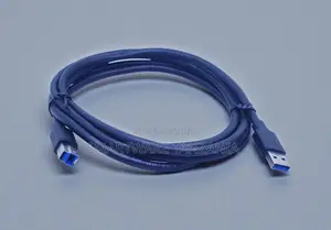 Usb 3.0 Type A To Type B Printer Cable High Speed Blue Lead