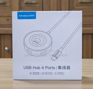 Mindpure Usb Hub 4 Port Round 480mbps Usb-c Cable Design