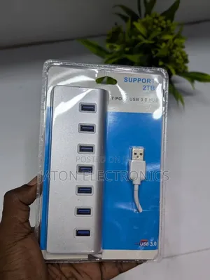 Original Aluminium Usb Hub 3.0
 7 Ports