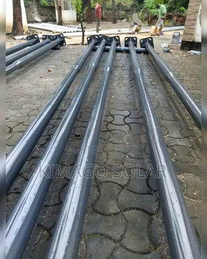 Hot Dipped Galvanized Steel Pole for Solar Projects (6m)