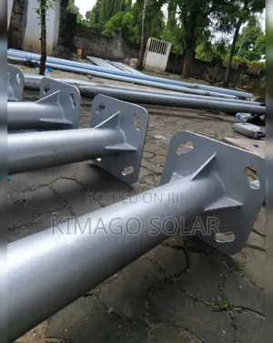 Industrial Grade 6m Galvanized Pole For Infrastructure