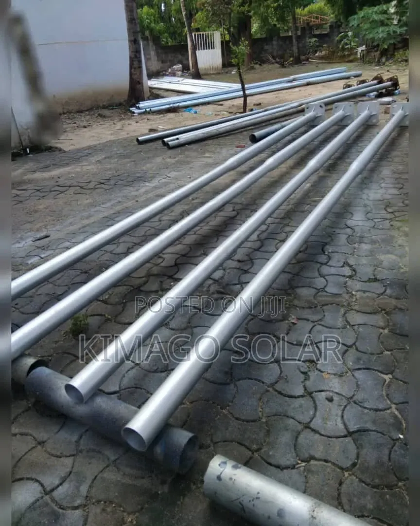 Municipal Standard 6m Street Light Steel Poles