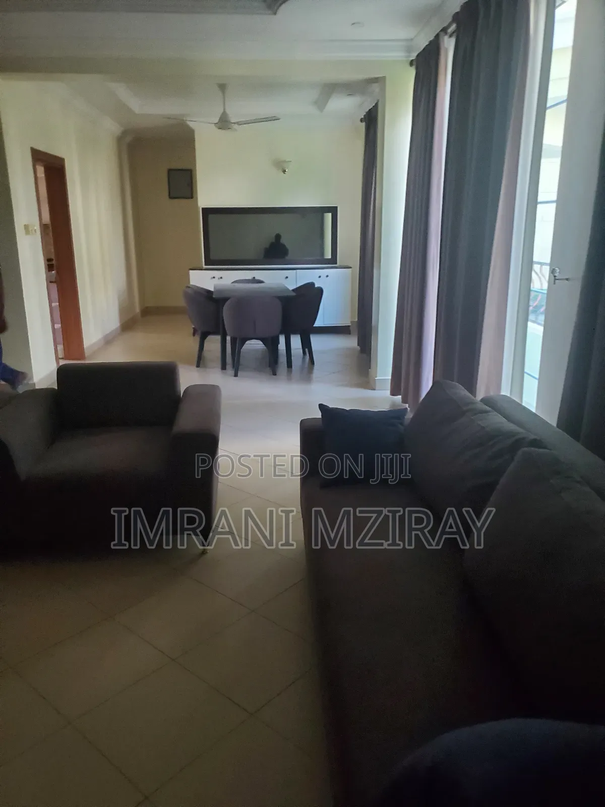 Furnished 3bdrm Apartment in Masaki for rent