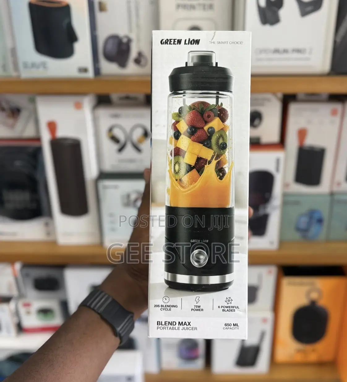 Green Lion Blend Max Portable Juicer