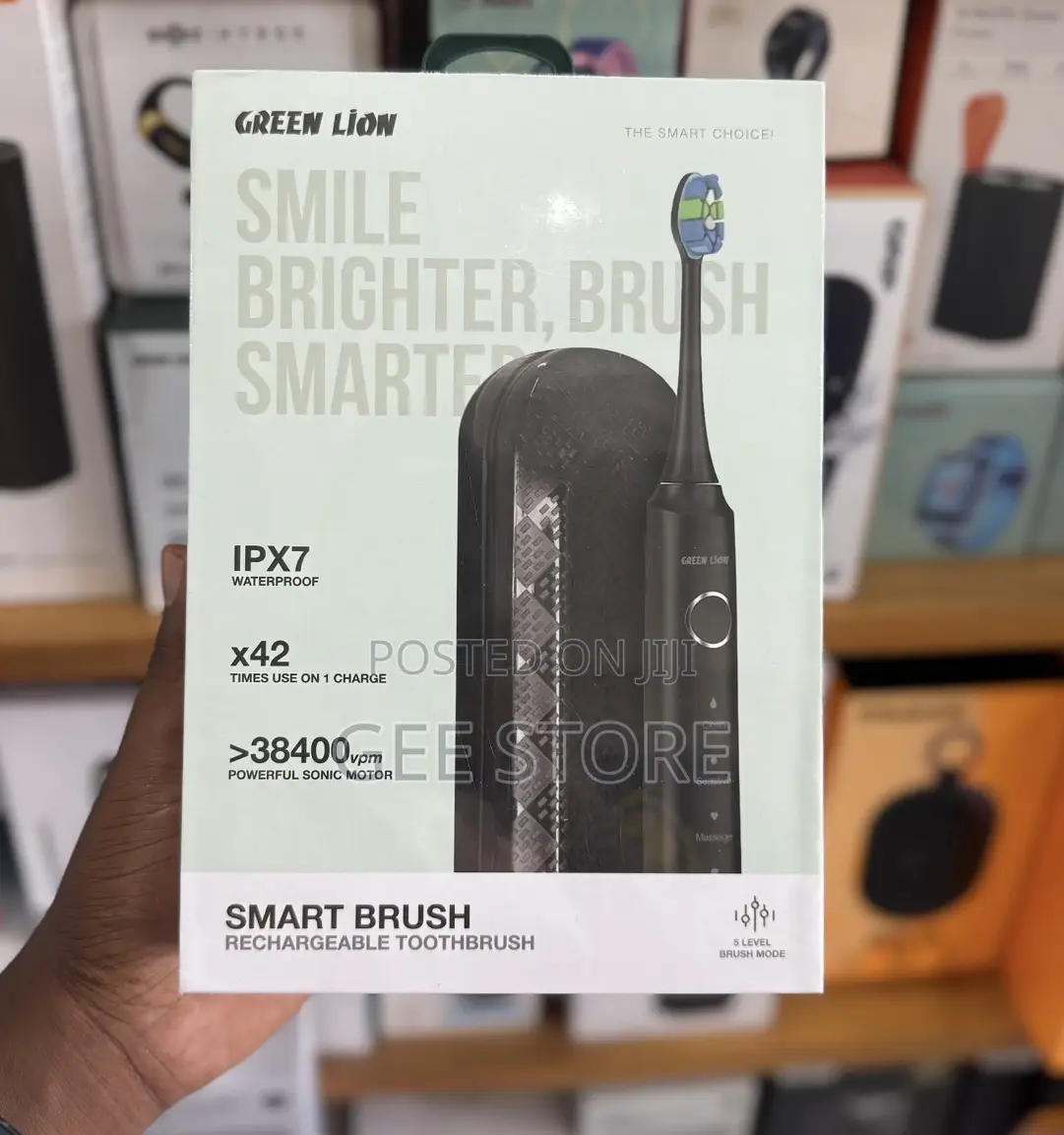 Green Lion Smart Brush Rechargable Toothbrush