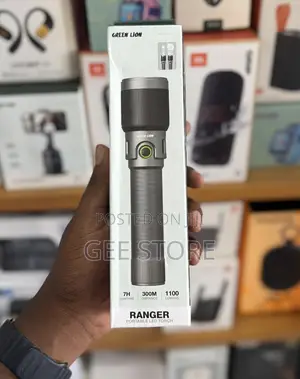 Green Lion Ranger Portable Led Torch 3000 Mah -