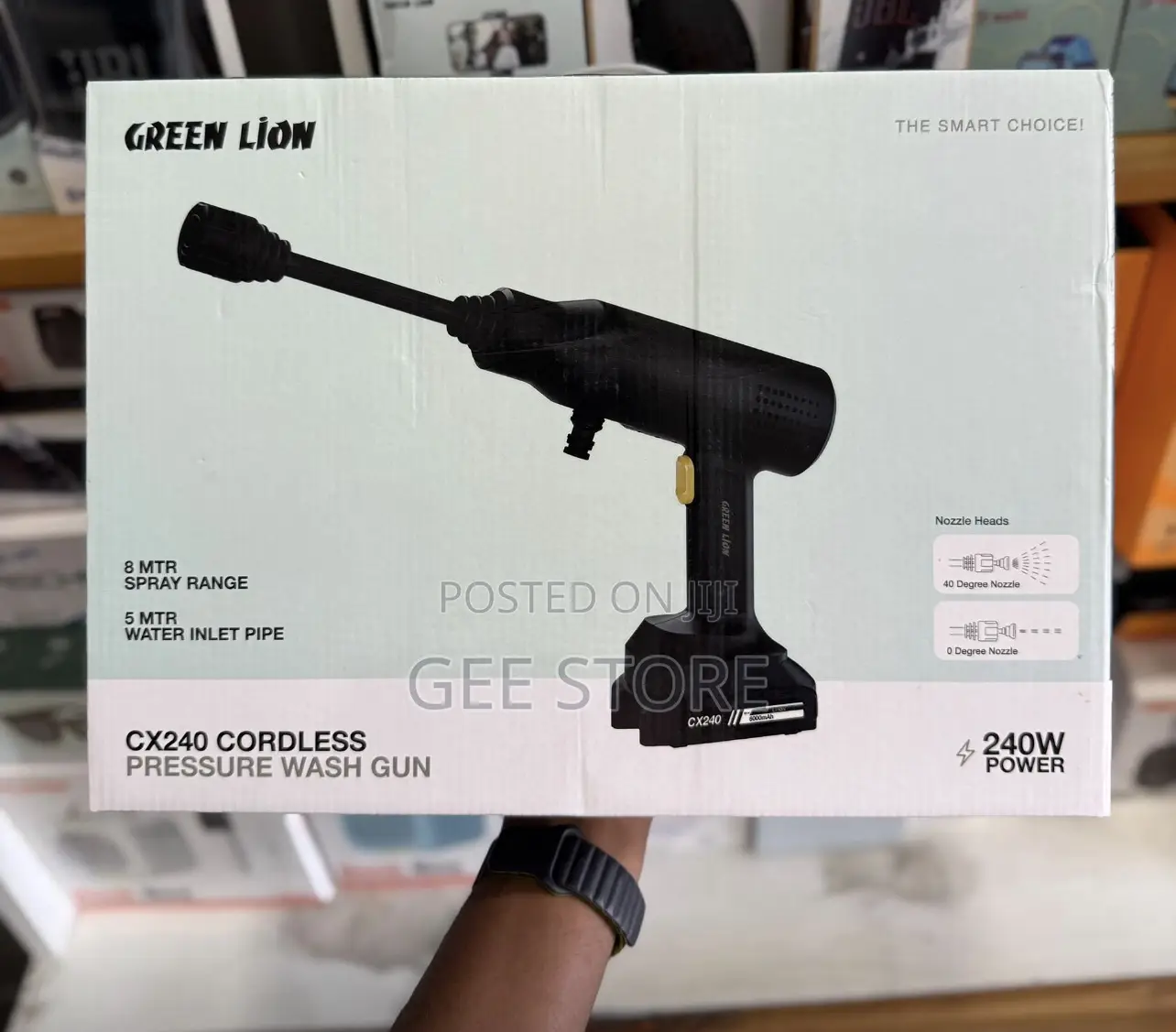 Green Lion - Cx240 Cordless Pressure Wash Gun -