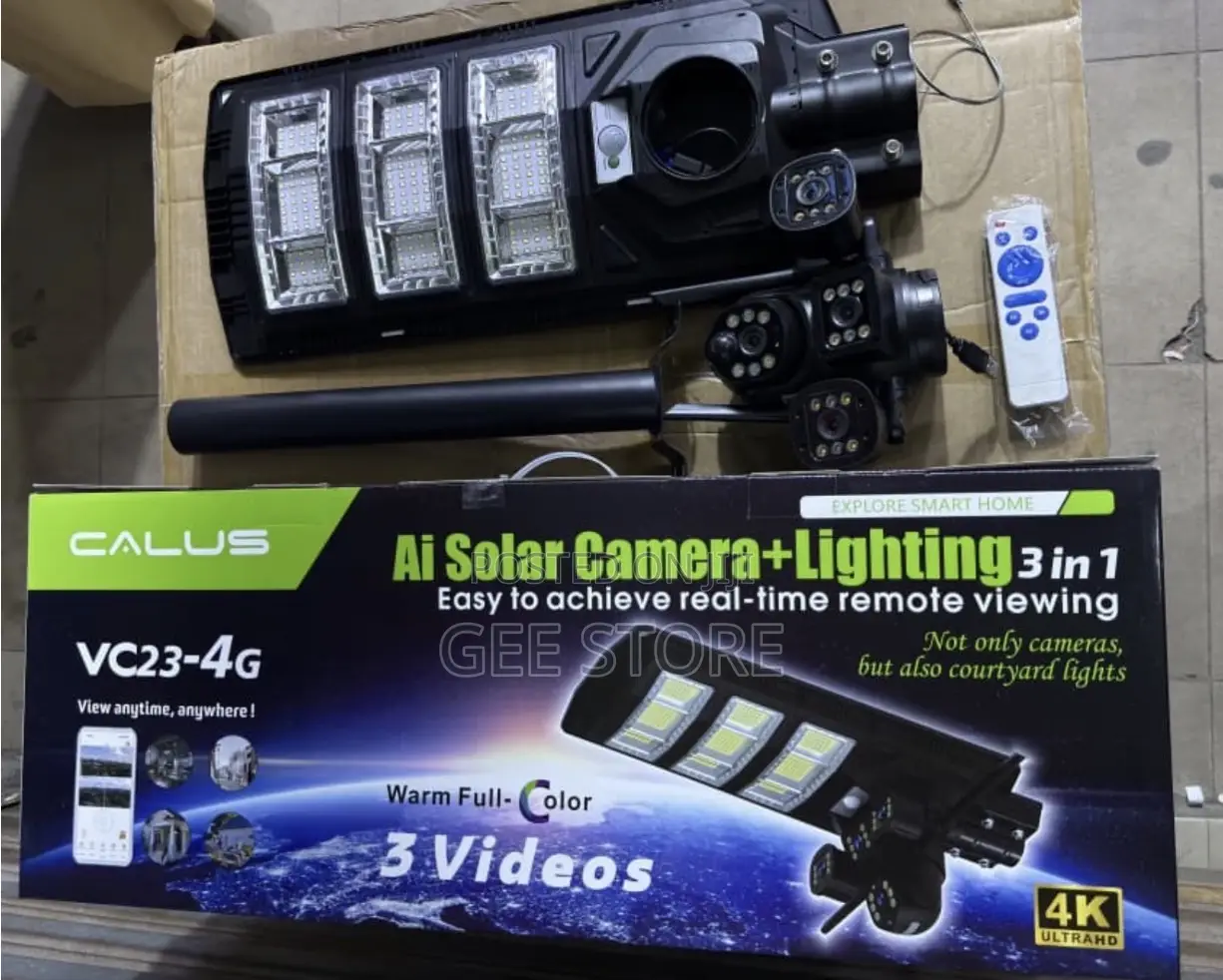 Calus Solar 4g Camera And Lighting