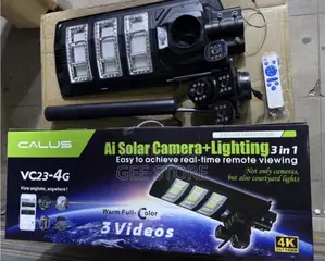 Calus Solar 4g Camera And Lighting