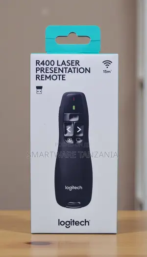 Logitech R400 Laser Presentation Remote 15m Wireless Usb