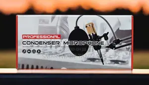 Professional Condenser Microphone Kit With Boom Arm Pop Filter