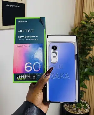 New Infinix Hot 60i 128 GB Blue