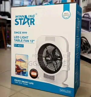 Winning Star St-4057 Rechargable Fan