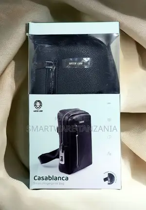 Green Lion Casablanca Smart Fingerprint Bag - Black