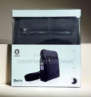 Green Lion Bern Smart Fingerprint Bag - Navy Travel Security