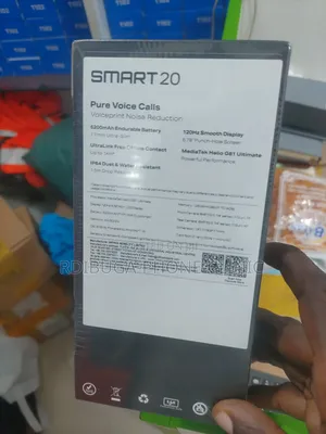 New Infinix Smart 20 128 GB Black
