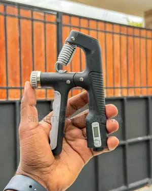 Black Hand Grip Strengthener Adjustable 100kg Digital Counter