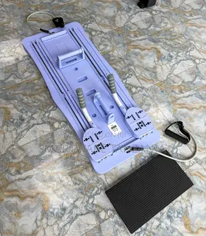 Multi Purpose Pilates Reformer Board Set And Core Trainer, Purple