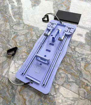 Pilates Board, Pilates Reformer Equipment With Resistance Bands