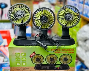 Three Headed Vehicle and Car Fan