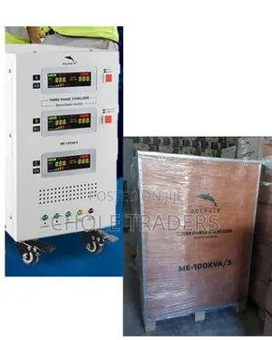 100kva Dolphin Three-Phase Digital Servo Motor Voltage Stabilizer
