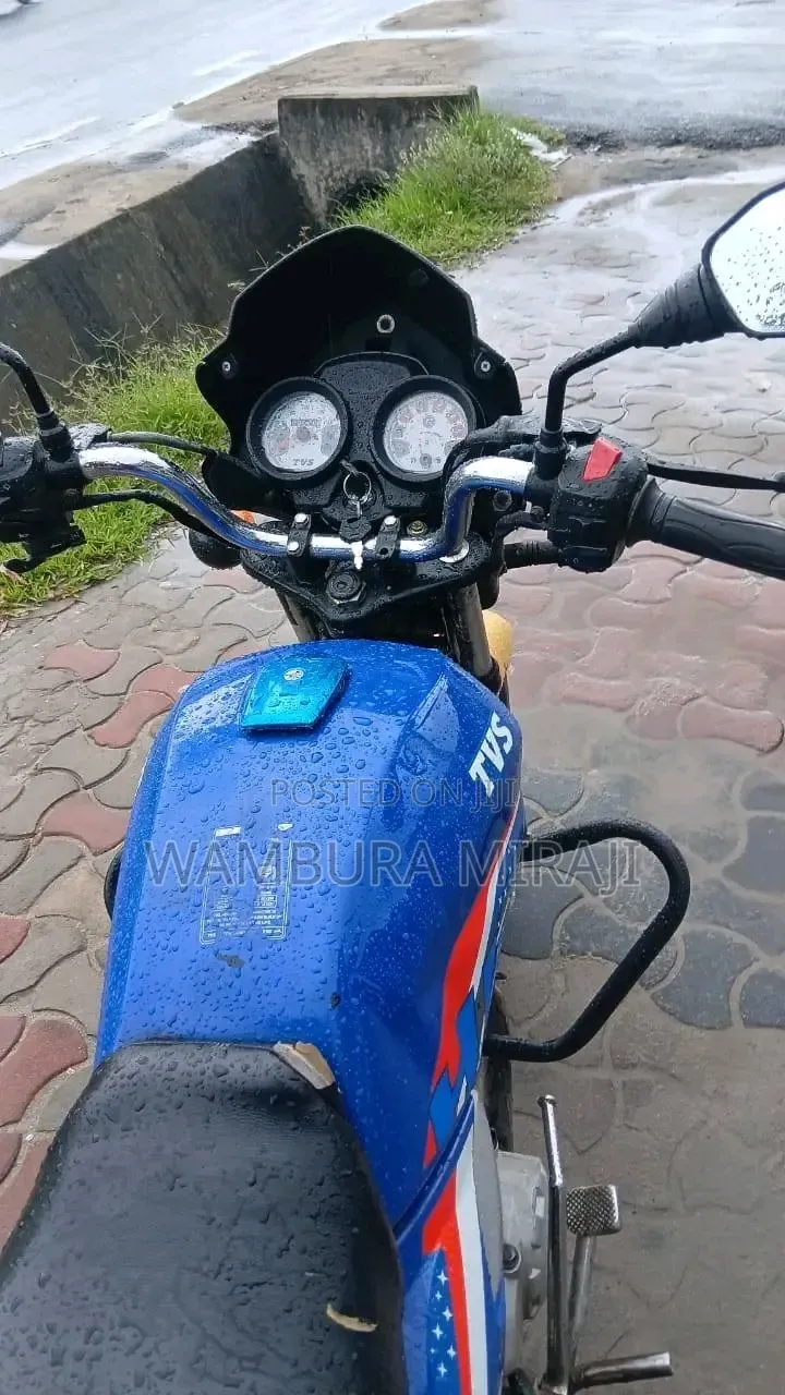 New TVS HLX 125 2025 Blue