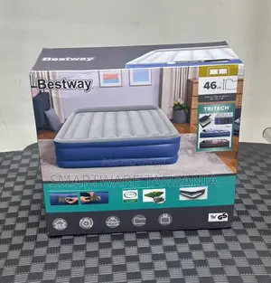 Bestway Tritech Inflatable Air Mattress 46cm Queen Size