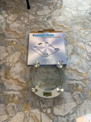 Round Glass Digital Personal Weighing Scale 180kg Max