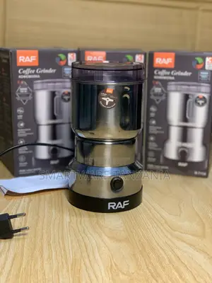 Raf Electric Coffee Grinder With Stainless Steel Blades